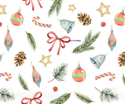 Watercolour Christmas - In Stock