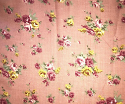 Pink flowers Corduroy - Limited Stock Remaining