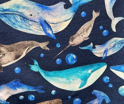 Navy Whales - Limited stock Remaining